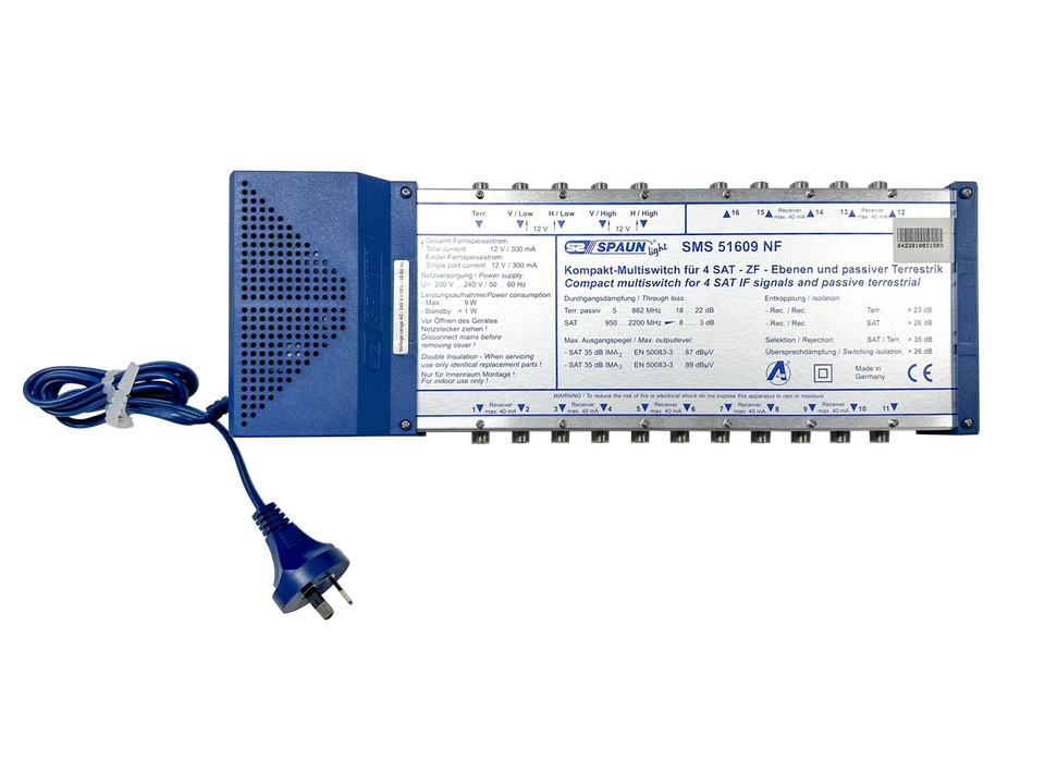 Spaun SMS 51609 Satellite NF Multiswitch - Image 1 of 1