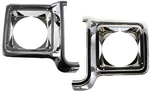 Driver and Passenger Side Headlight Door For Chevrolet C10 Suburban 1974-1978 - Picture 1 of 8