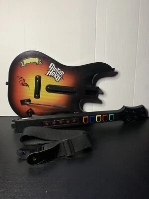 Untested RedOctane Wireless Guitar Controller (95449.805) for PS2 (No Dongle) - Image 1 of 4