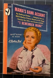 Mama's Bank Account Forbes 1947 Bantam Vintage Paperback Pulp Movie Adaptation - Imagen 1 de 3
