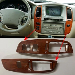 For Land Cruiser LC100 FJ100 Instrument Air Vent Finish Panel Garnish Repair 2* - Picture 1 of 4