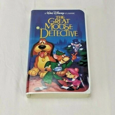 Walt Disney The Great Mouse Detective Black Diamond Classics VHS - Image 1 of 4