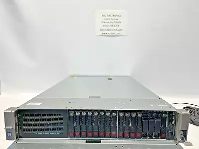 HP ProLiant DL380 G9 1x8 CORE E5-2620v4 2.1GHz 32GB RAM 1x32GB SSD TRUNAS - Image 1 of 4