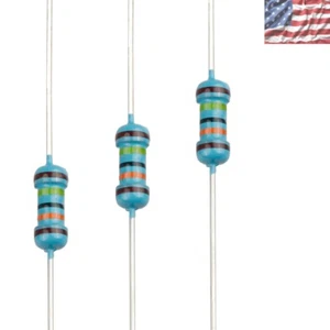 Versatile 100pcs 1M Ohm Metal Film Resistors for Arduino & Electronic Projects - Picture 1 of 4