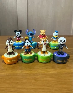 Disney Little Taps 8er Set Mickey Nightmare Stitch Goofy Donald Pooh Chip Dale - Bild 1 von 1