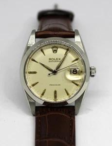 ROLEX Oysterdate Precision Handaufzug Datum Uhr 6694 Cal.1210 Baujahr 1960 - Bild 1 von 7