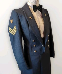 PMRAFNS No5 Mess Dress Uniform Jacket RAF WRAF Size 96S UK Size 14 - Picture 1 of 20