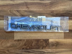 1999-2007 Chevrolet Silverado Tahoe Suburban Trailblazer Tailgate Emblem OEM NEW - Picture 1 of 4