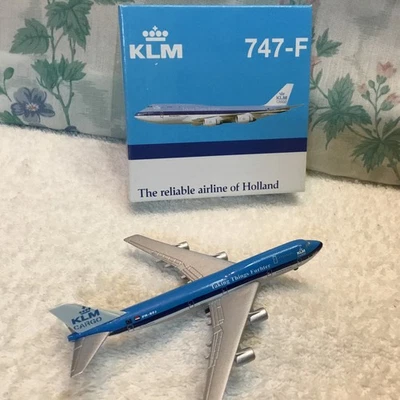 Schabak 1:600 KLM Royal Dutch Airlines CARGO BOEING 747-F DieCast Alemania 901/5c Foto 1 de 4