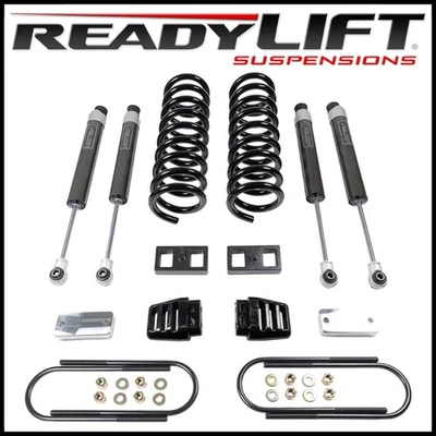 Kit de elevación de suspensión de resorte helicoidal ReadyLift de 3" para Ram 3500 2019-2024 4x4 diésel Foto 1 de 2