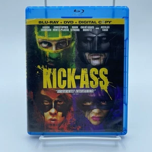 Kick-Ass (Two-Disc Blu-Ray + Digital Copy Only) No DVD Movie Comics Used NM VG - Imagen 1 de 4