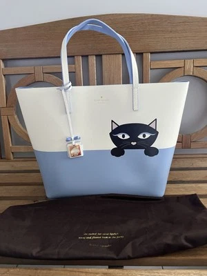 Nuevo con etiquetas Bolso de Maquillaje Kate Spade Jazz Things Up Cat Gia Len Bolso Cartera Regalo de Navidad Foto 1 de 4