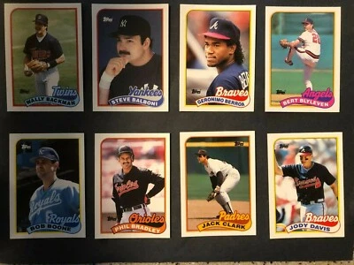 1989 TOPPS TRADED BASEBALL CARD YOU CHOOSE 5T-129T MLB CARD FREE SHIP VINTAGE - Image 1 of 4