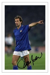 FRANCO BARESI Autógrafo Firmado FOTO Firma Fanático Regalo Estampado Fútbol ITALIA - Imagen 1 de 1