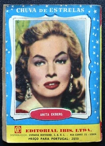 Oeste - Rare 1950's Portuguese Pocket Book with Anita Ekberg on Back Cover - Imagen 1 de 2