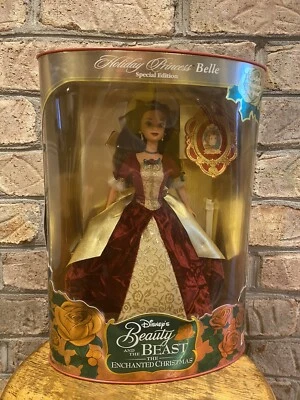 芭比假日公主美女与野兽 1996 年全新无标签 #16710 — 第 1/4 张图片