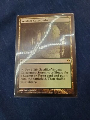 MTG Zendikar Verdant Catacombs NM - Image 1 of 2