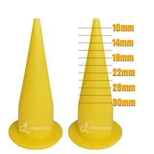 2 x BOILIE GUN FUNNELS FOR MAKING BOILIES. 10mm - 30mm CARP FISHING - Picture 1 of 1