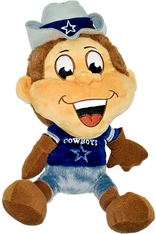Dallas Cowboys Study Buddies NFL Football Plush Stuffed Animal Team Mascot Rowdy Cover