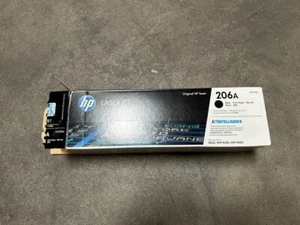 Genuine HP 206A Black Laserjet Toner Cartridge (W2110A) NEW OPEN - Picture 1 of 6