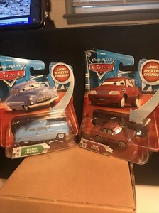 Pixar Cars Look My Eyes Change # 103 y 91 nuevo en tarjeta como nuevo - Imagen 1 de 10
