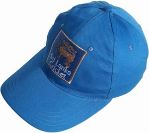ADULT CRICKET ROYAL BLUE BASEBALL STYLE CAP WITH SRI LANKA LOGO ADJUSTABLE NEW - Picture 1 of 3