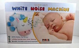 Máquina de ruido blanco bebé - Peluche portátil - Unicornio de Paros Products totalmente nueva - Imagen 1 de 11