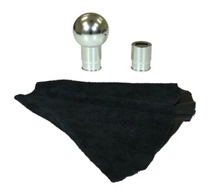 Porsche 911 997 987 Cayman Boxster Billet Aluminum Shift Knob & Alcantara Boot - Picture 1 of 32