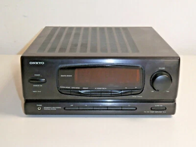 Onkyo R-31 Midi Verstärker / Receiver in Schwarz, 2 Jahre Garantie - Bild 1 von 4