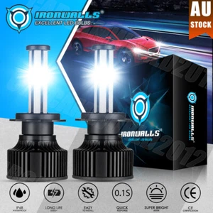 6-Sides H7 LED Headlight Bulbs Low Beam Globes For Holden Commodore VE 2006-2013 - Picture 1 of 12