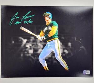 Jose Canseco signed "Mr. 40/40" Oakland A's 11x14 Photo ~ BAS Beckett Witness