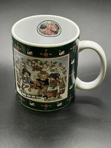Lang And Wise Coffee Cup Mug Teddys Swan Sleigh Mug 1997 Vintage 10 oz - Picture 1 of 6