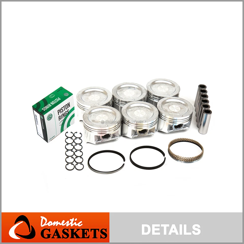 活塞和戒指 适合 01-05 铃木 Grand Vitara 雪佛兰 2.5L H25A — 第 1/4 张图片