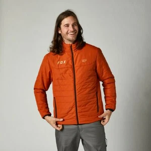 Fox Racing Howell Puffy Jacket Burnt Orange - Picture 1 of 3