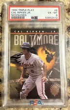 1994 Triple Play #6 Cal Ripken Jr. Orioles PSA 6 EX MT