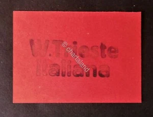 Collezionismo cartaceo Volantino Trieste - W Trieste italiana - Foto 1 di 1