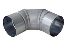 Maico MF-B63 90° arco segmentale lamiera per tubo flessibile