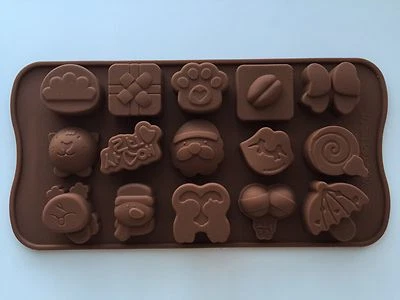 Christmas Santas Chocolate Cake ice Cookie bakery Silicone Mold Mould Decorating - image 1 of 4