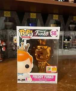 2018 SDCC Funko FunDays Orange Chrome Freddy Funko Pop Vinyl LE 1000 + Hard Stack - Bild 1 von 6