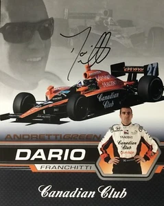 Dario Franchitti Formula Race Car Driver Signed Color Photograph - Picture 1 of 2
