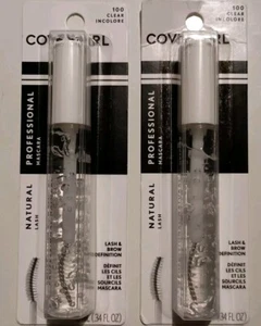 CoverGirl Natural Lash Professional Clear Gel Mascara Lashes and Brows -Lot of 2 - Picture 1 of 5