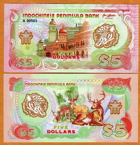 Indochinese Peninsula  $5, 2021, Clear Window Polymer > Deer, Sultan Abdul Samad Cover