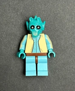 Lego Star Wars Greedo Minifigure SW0110 Mos Eisley Cantina Blue Box Rare 4501 - Picture 1 of 2