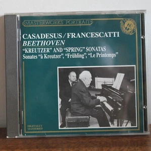 BEETHOVEN Sonaten Violine Klavier - Casadesus Francescatti - CBS 1988 - MPK 44852 - Bild 1 von 2
