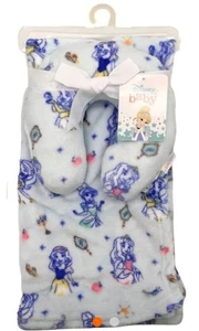Disney Princess Cinderella S. White Belle S. Beauty Plush Baby Blanket Neckroll - Picture 1 of 2