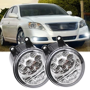 FOR TOYOTA AVALON 2008-2012 Clear Lens Pair Bumper Fog Light Lamp Replacement - Picture 1 of 14