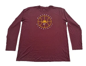 Minnesota Gophers XL Nike Dri-fit Long Sleeve Tee Basketball - Picture 1 of 8