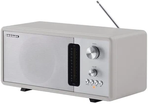 CR3037B-WS Harmony Modern Bluetooth FM Tabletop Radio, White Sand - Picture 1 of 3
