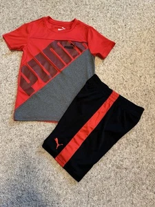 Boys size 6 puma short outfit - Picture 1 of 5