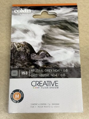Cokin P153, Neutral Grey, ND4, 0.6, Gradual Filter, 84x84mm, NEU - Image 1 of 2